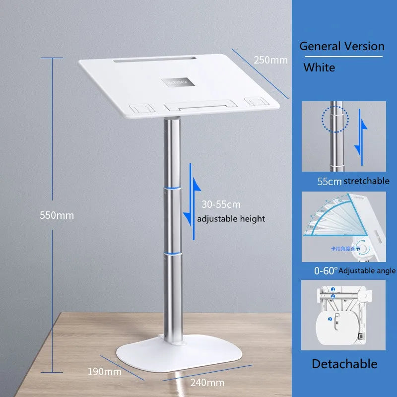 OATSBASF Foldable Laptop Stand For Macbook Air Pro Xiaomi Tablet PC Portable Cooling Bracket Notebook Stand Laptop Accessories