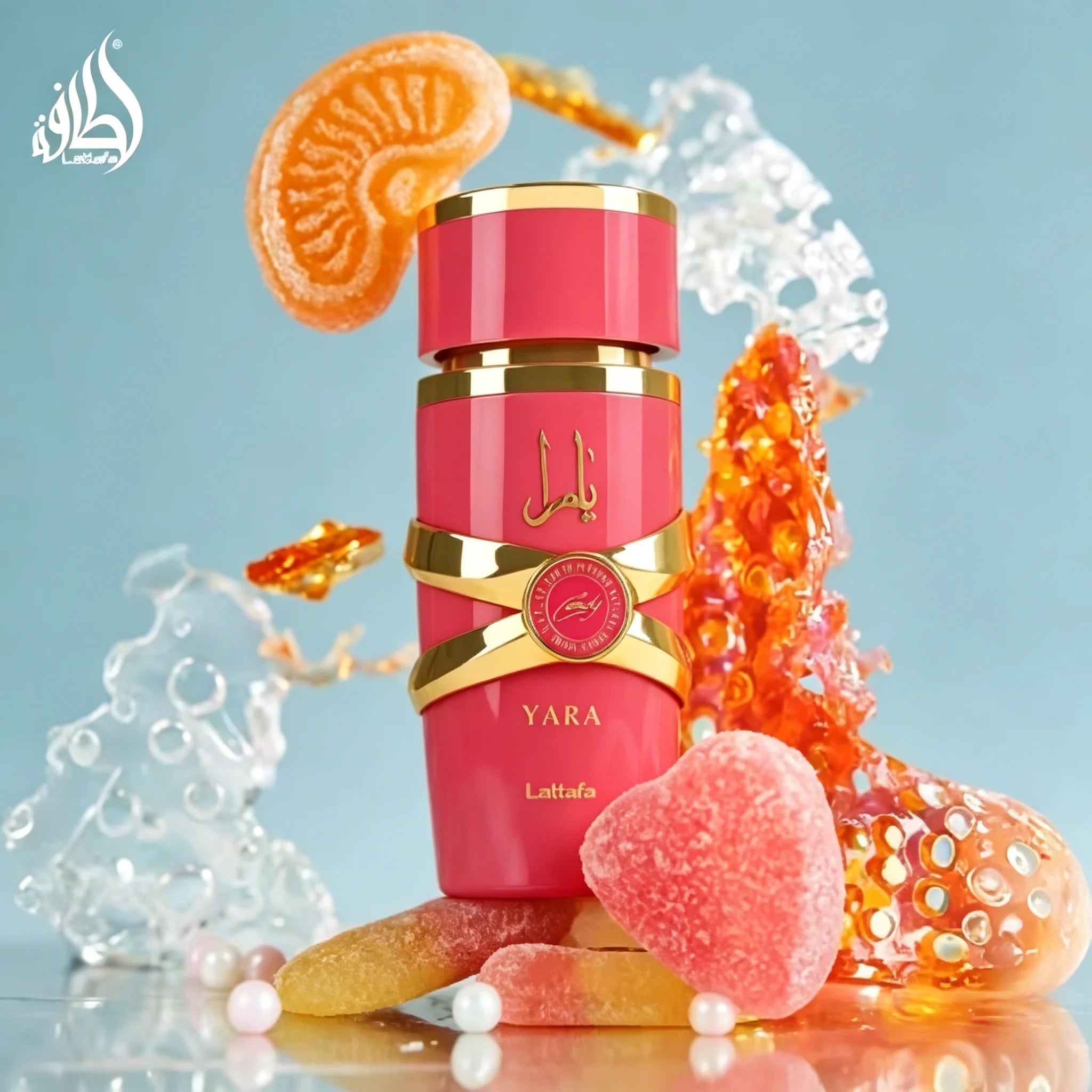 Lattafa Yara Candy - Vanilla, Fruity, Citrus, Floral - Eau de Parfum Long-Lasting Fragrance for Women, 3.40 Ounce / 100 ml