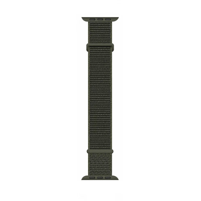 Nylon Band for Apple Watch Strap 49mm 45mm 41mm 44mm 40mm 42mm 46mm Adjustable Elastic Bracelet iWatch Ultra Serie 10 9 5 SE 678