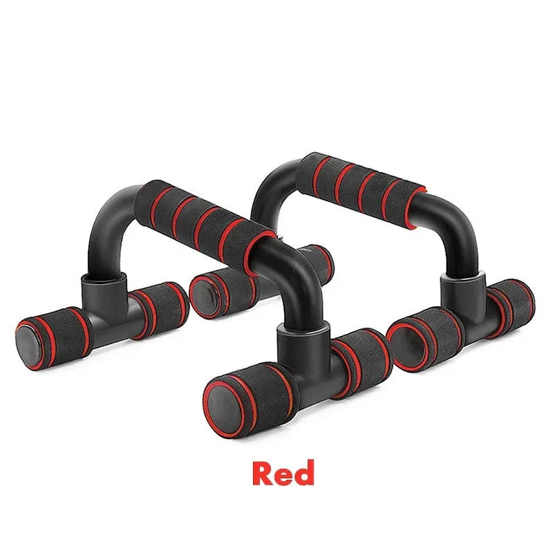 GYM Non-Slip H-Shaped Push Up Bar,Handles Home Fitness Equipment for Arm Chest Workout Anti-Skid Support Stand Fitness Sport 2pc