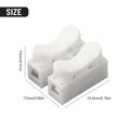 10/20/30Pcs CH2 Spring Connector Quick Wire Cable Lock Wire Terminal Light Connection Clamp Terminal Block Electrical Equipment