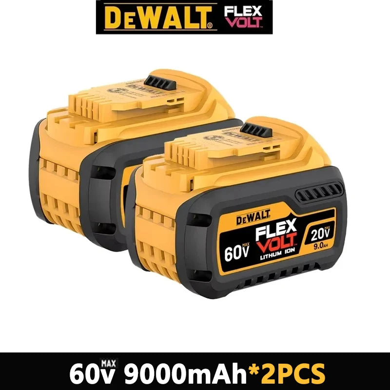 DeWALT 100% Original Battery 20V/60V 9000mAh MAX FlexVolt for DCB200 DCB205 DCB206 DCB209 DCB182 Power Tool Battery Air Transpor