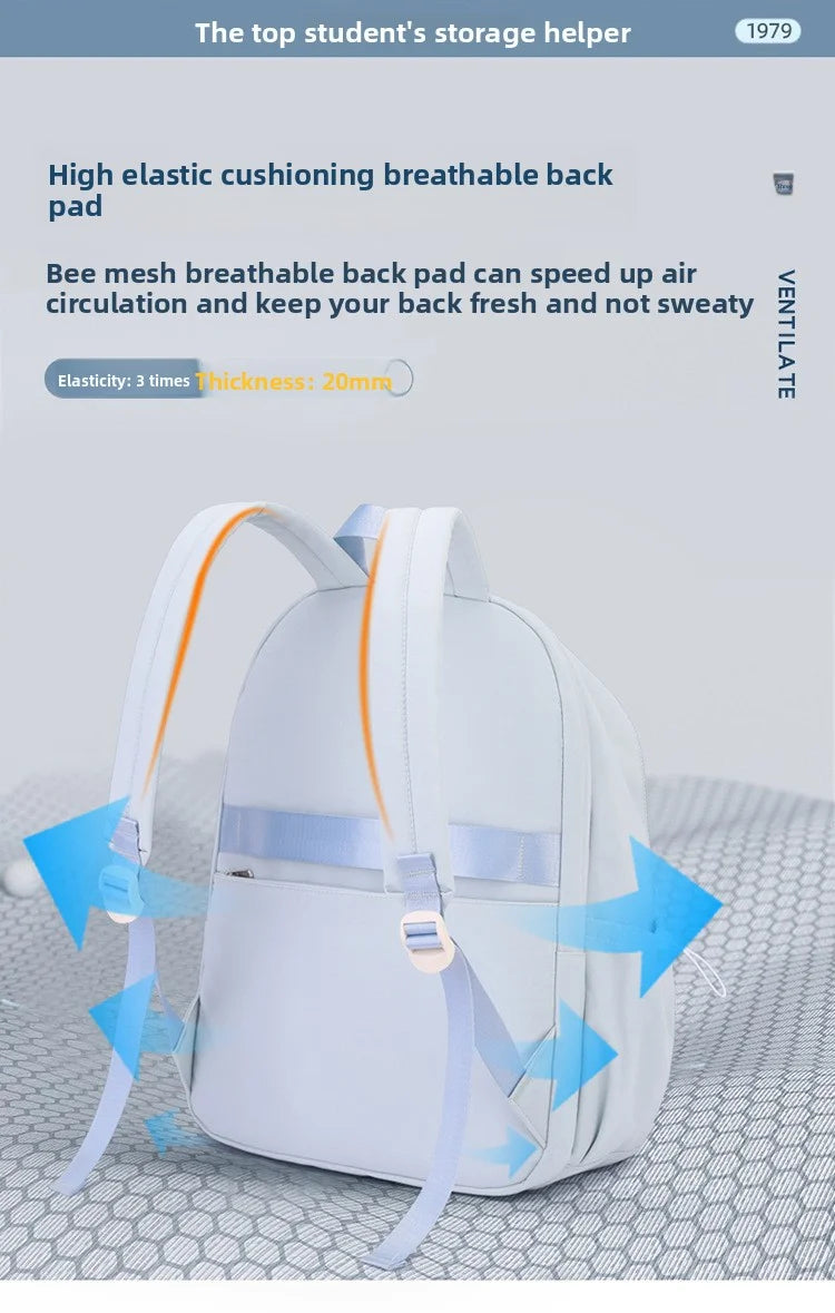 2026 Female Fashion Men High Capacity Waterproof College Backpack Trendy Women Laptop School Bags Cute Girl Travel Book Bag