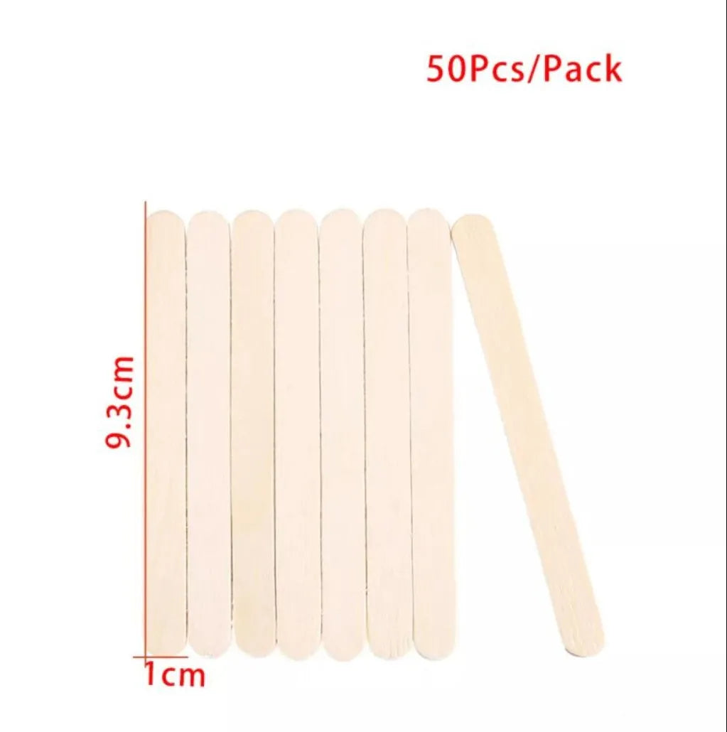 50/100/150Pcs Resin Tool Epoxy Stirring Stick Popsicle Ice Cream Stick Handmade DIY Resin Mold Wood Ice Pop Sticks Making Tools