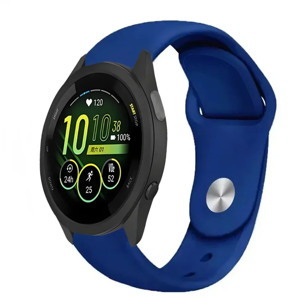 18mm 20mm 22mm Silicone Strap for Gramin Venu 3 3S 2 Active 5 Vivoactive 5 Bracelet Garmin Forerunner 165 55 965 265 265S Correa