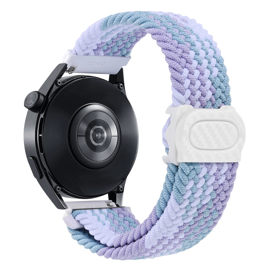 20mm 22mm watch Strap for Samsung Galaxy Watch 7/6/4/5/Pro/6 Classic/S3/active 2 Band Braided Bracelet Huawei GT 23 GT4 GT5 46mm