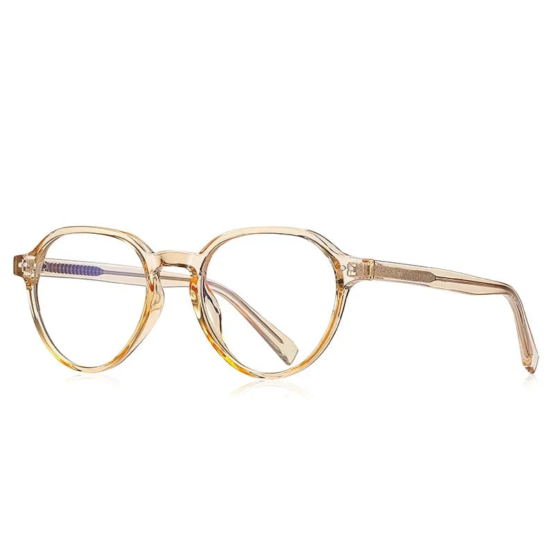 VICKY Retro TR Anti Blue Light Blocking Reading Glasses Women Computer Optics Eyeglasses Prescription Glasses Men PFD2094