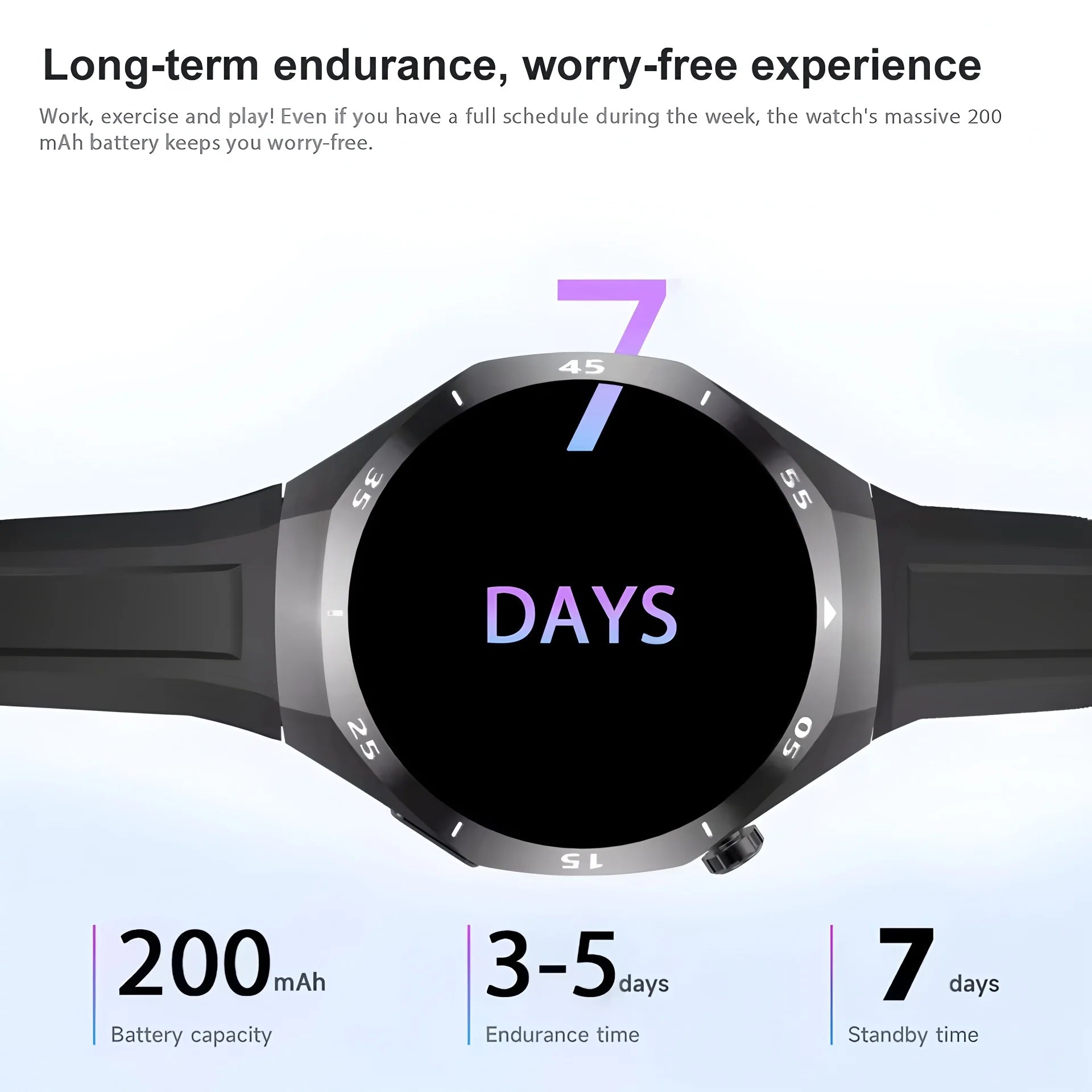 Smart Watch 5 Pro GPS NFC Smartwatch Men 360*360 AMOLED Screen Heart Rate Monitor Bluetooth Call IP67 Waterproof Men Smartwatch