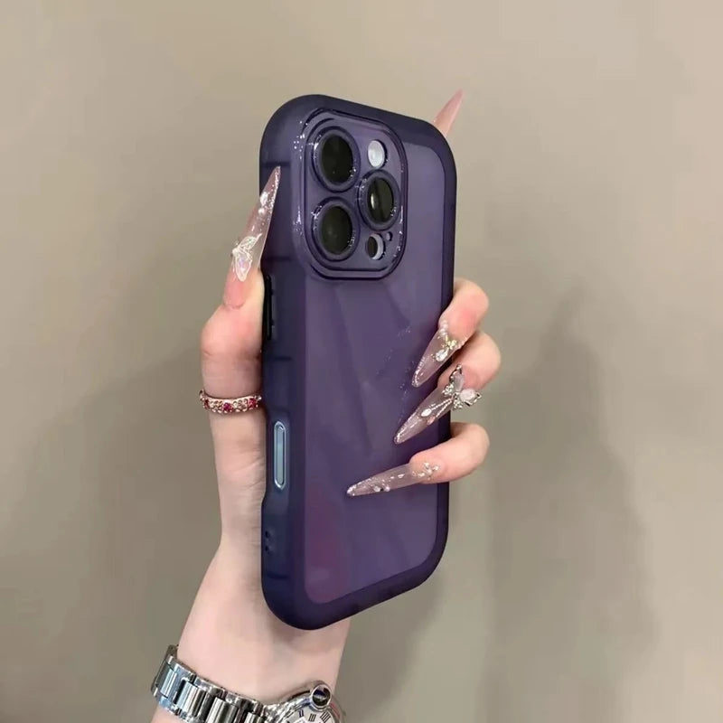 Soft Silicone Transparent Shockproof Phone Cases For iPhone 11 12 13 14 15 16 17 18 Pro Max Plus AIr Clear Bumper Cases Cover