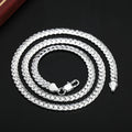20-60cm 5mm 925 silver luxury brand design noble Necklace Chain For Woman Men Fashion Wedding Engagement Jewelry