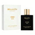 Bellavita Luxury CEO MAN Eau de Parfum | 100 ml (3.4 fl.oz.) | Perfume for Men | Mandarin, Lemon, Lavender, and Vetiver Notes | Long Lasting Men's Fragrance | Gift for Father's Day