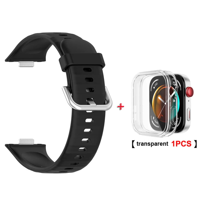 Silicone Strap For Huawei Watch Fit 3 Strap Replacement Band For Huawei Watch Fit3 Strap For Huawei FIT 3 Watch Strap