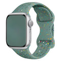 Original Silicone Strap For Apple Watch Band 49mm 44mm 45mm 40mm 42mm Breathable Correa for iWatch Series10 9 8 SE 7 6 Ultra