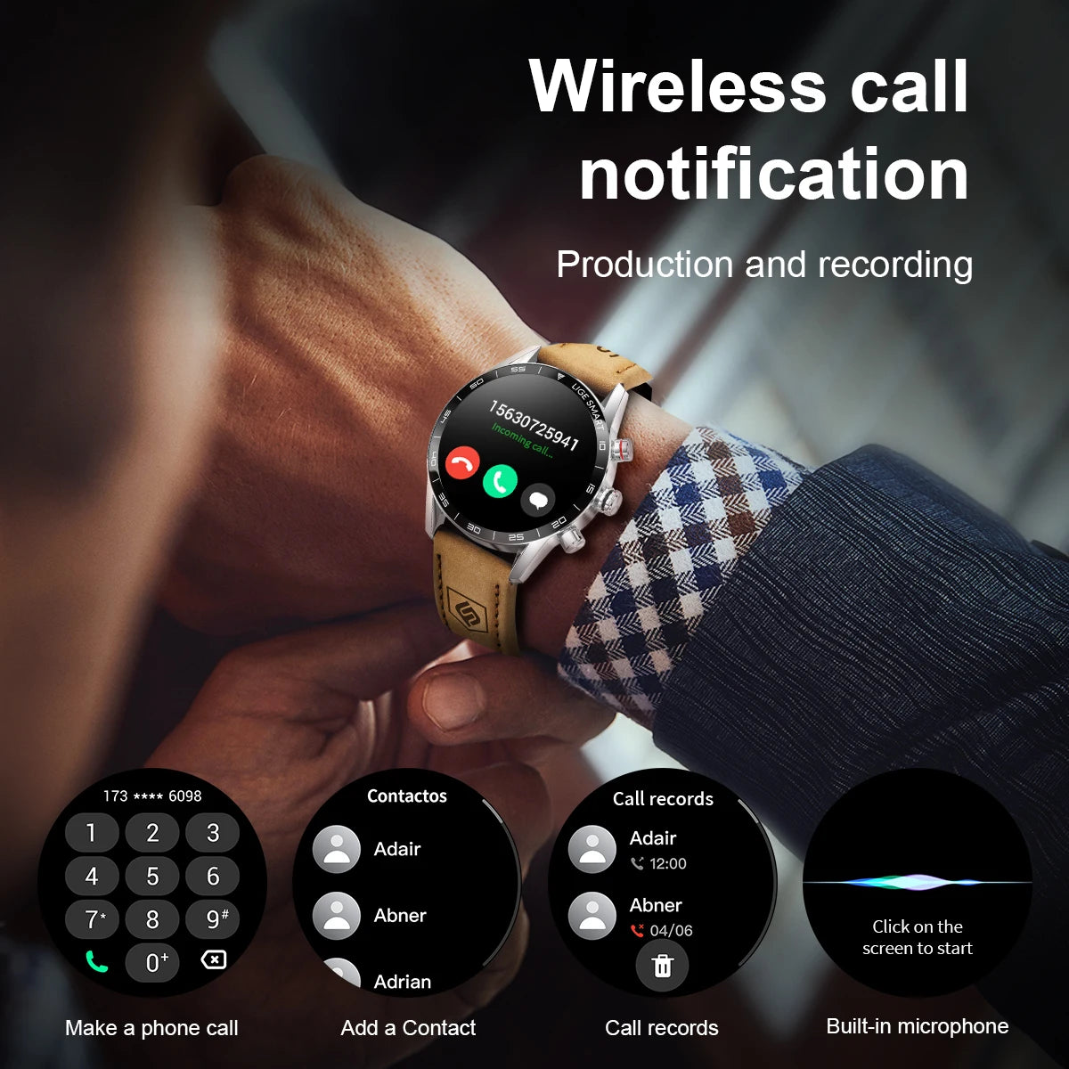 LIGE 2026 New Rugged Military GPS Smart Watch Men AMOLED HD Screen Heart Rate Bluetooth Call Waterproof Outdoor SmartWatch