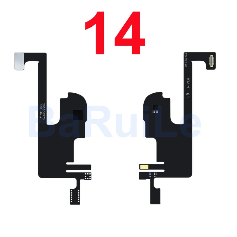 1pcs Earpiece Sensor For iphone 13 14 Pro Max 15 16 Plus Mini Proximity Mic No Ear Speaker Microphone Replacement Part