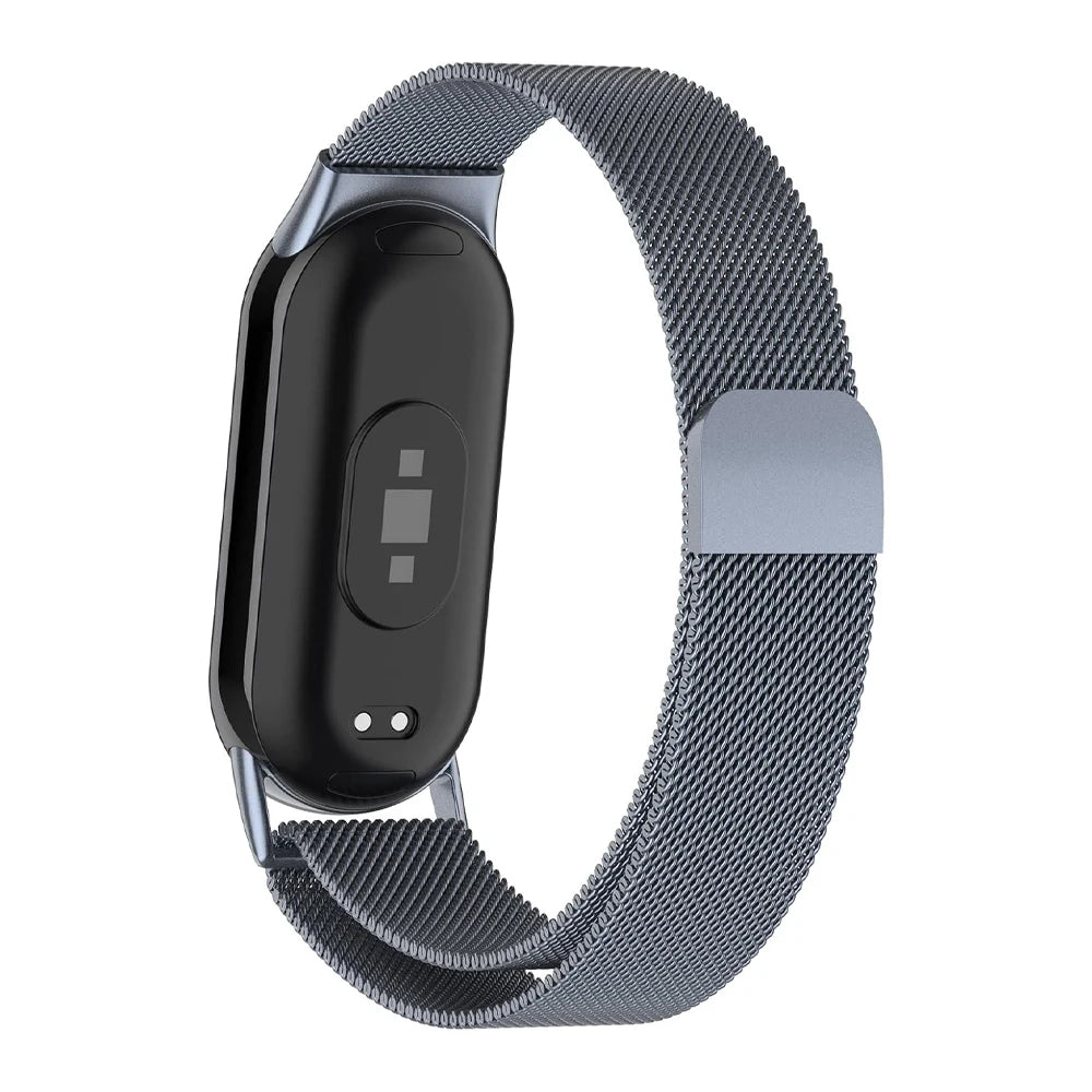 Stainless Steel for mi band 8 9 10 strap miband8 miband accessories magnetic belt correa bracelet for Xiaomi mi band 9 watchband