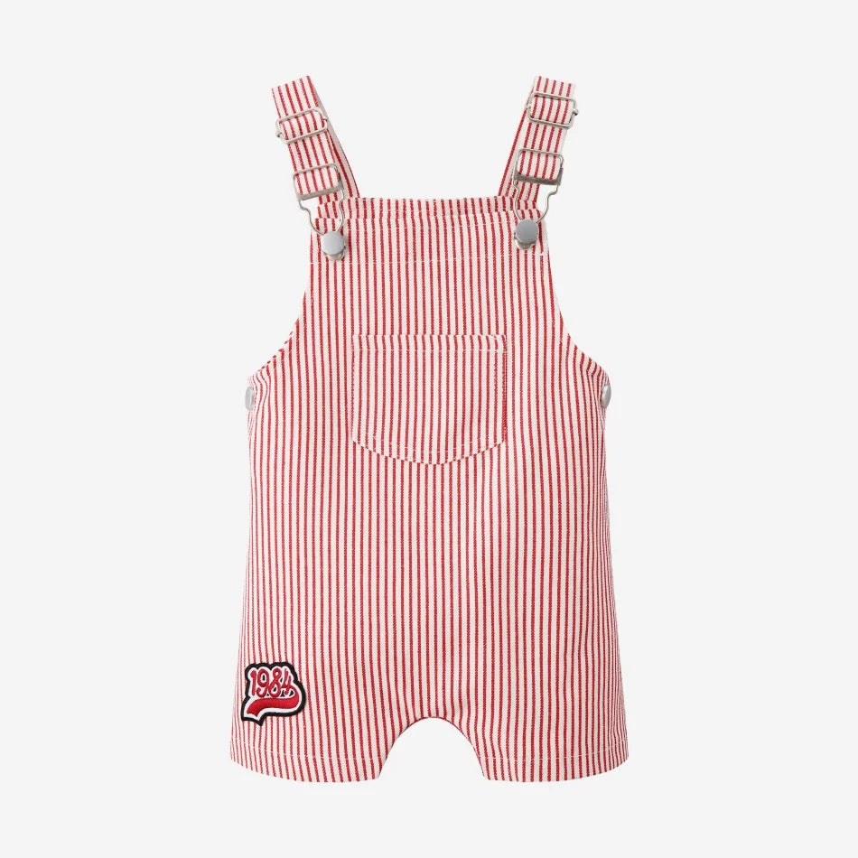 Clearance sale AS SS26 pinstripe denim collection patch girl clothing family matching boys baby clothes
