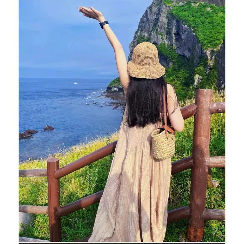 Free Printing New Natural Straw Bags Handmade Weaving Bags Shoulder Tote Original Slanting Water Straw Bags Beach Bags Women