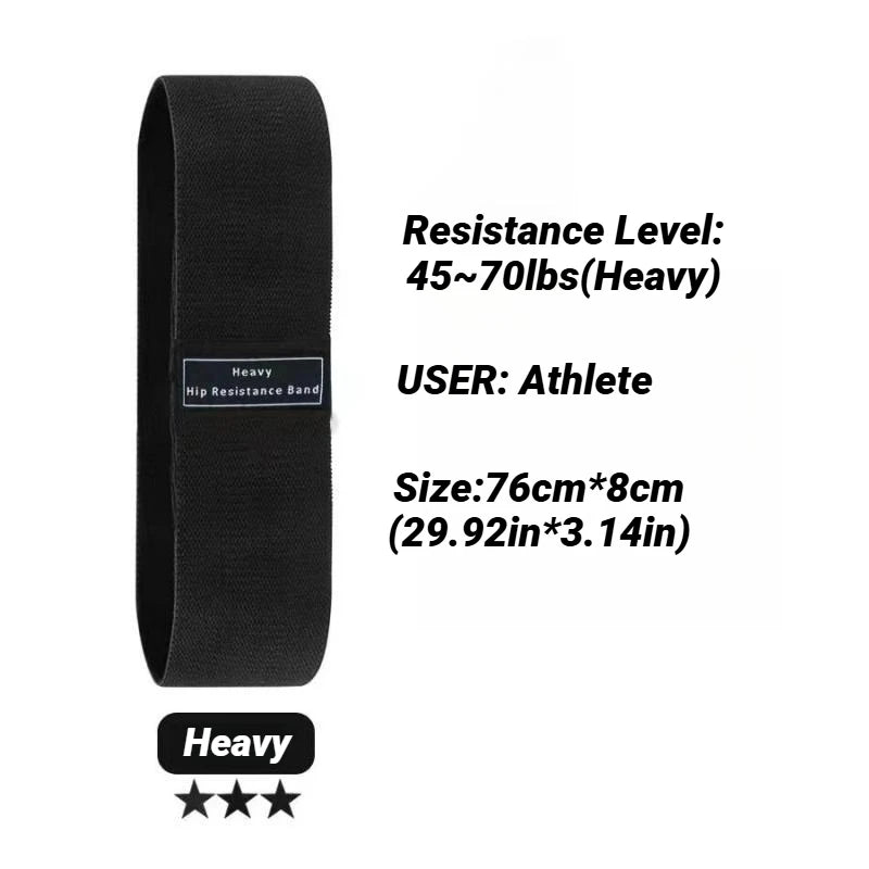 Fabric Resistance Hip Booty Bands Glute Thigh Elastic Workout Squat Circle Stretch Fitness Strips Loops Yoga Gym Equipment