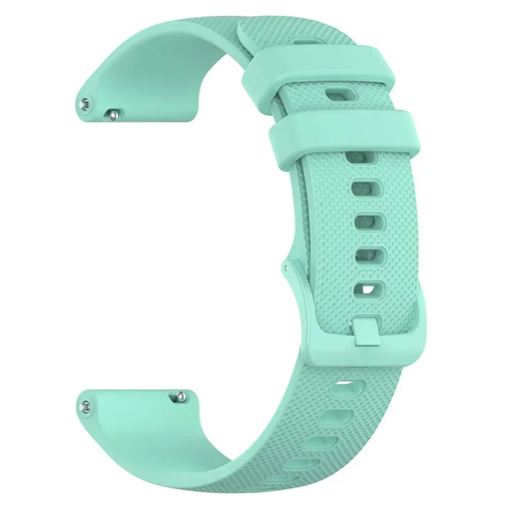 20mm 22mm Silicone Strap For Garmin Venu 3 Band Forerunner 265 255 245 165 Music Vivoactive 4 Bracelet For Garmin Venu Sq 2 Plus