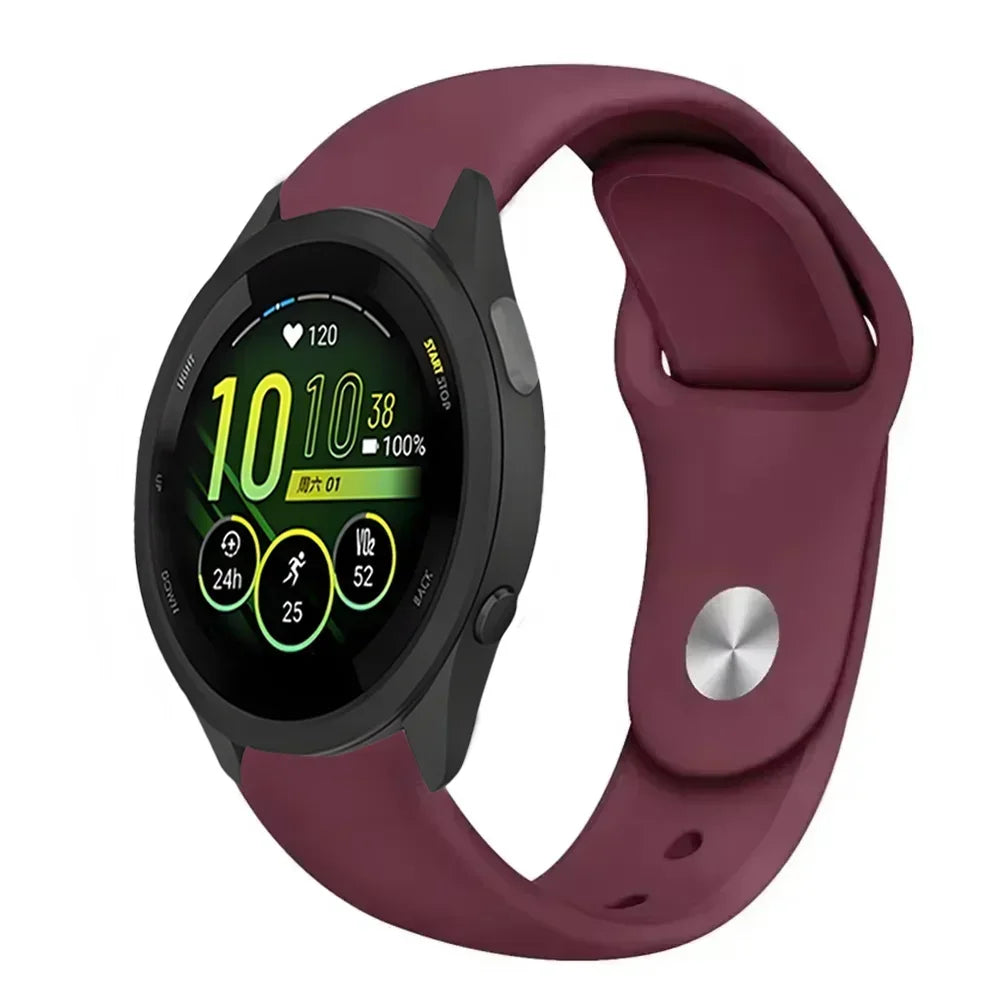 18mm 20mm 22mm Silicone Strap for Gramin Venu 3 3S 2 Active 5 Vivoactive 5 Bracelet Garmin Forerunner 165 55 965 265 265S Correa