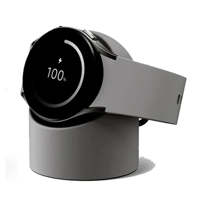 Compatible with For Samsung Galaxy Watch 7 4 3 6 5 Charger Stand 40 44 46mmGalaxy Watch3 4 6 5 Pro 7 Charger silicone Stand 45mm