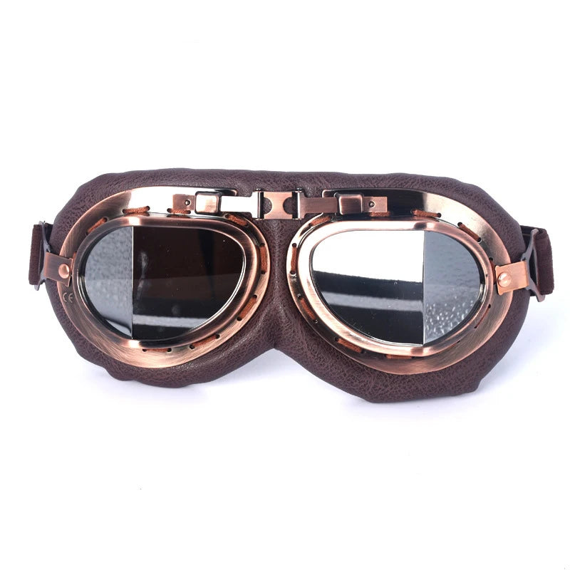Retro Motorcycle Goggles – Five Lens Colors