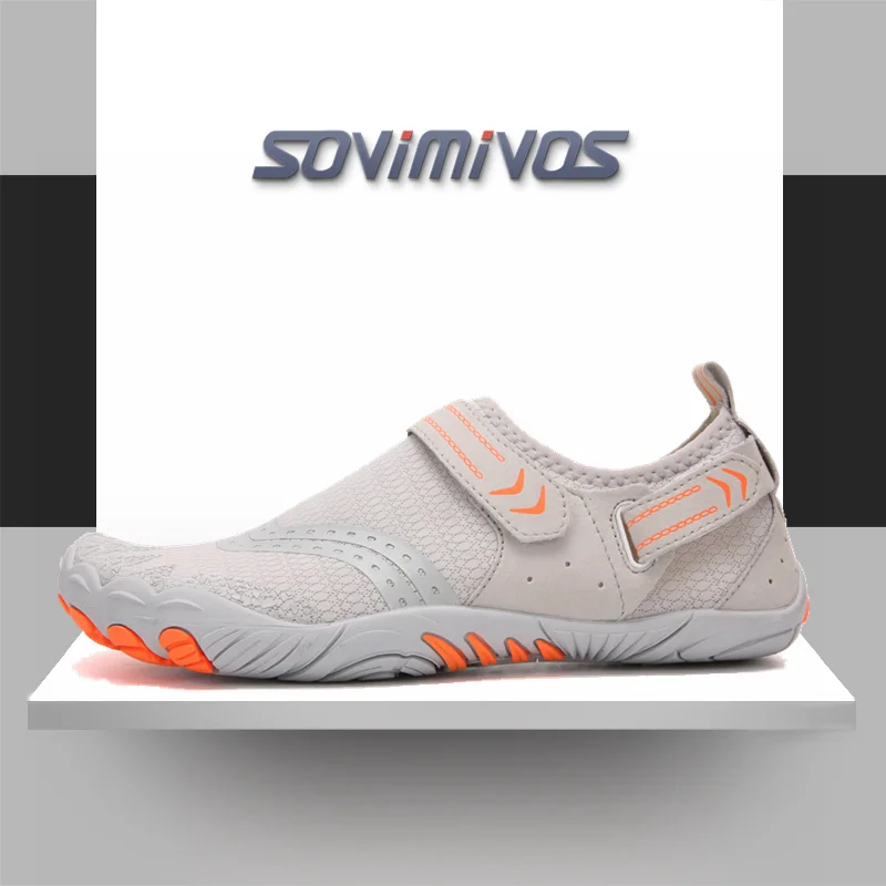 Unisex Swimming Water Shoes Men Barefoot Outdoor Beach Sandals Upstream Aqua Shoes Plus Size Nonslip River Sea Diving Sneakers