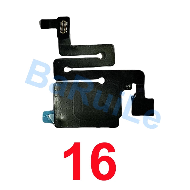 1pcs Earpiece Sensor For iphone 13 14 Pro Max 15 16 Plus Mini Proximity Mic No Ear Speaker Microphone Replacement Part