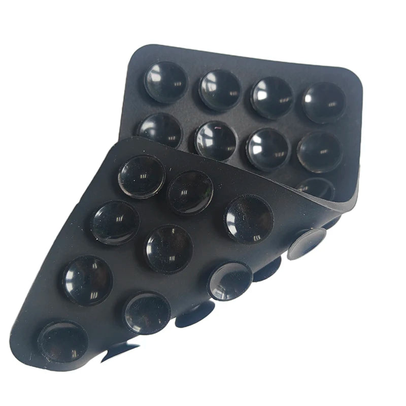 1pcs Backed Adhesive Sucker Pad For Fixed Pad Double Single Side Silicone Suction Pad For Mobile Phone Fixture Suction Cup