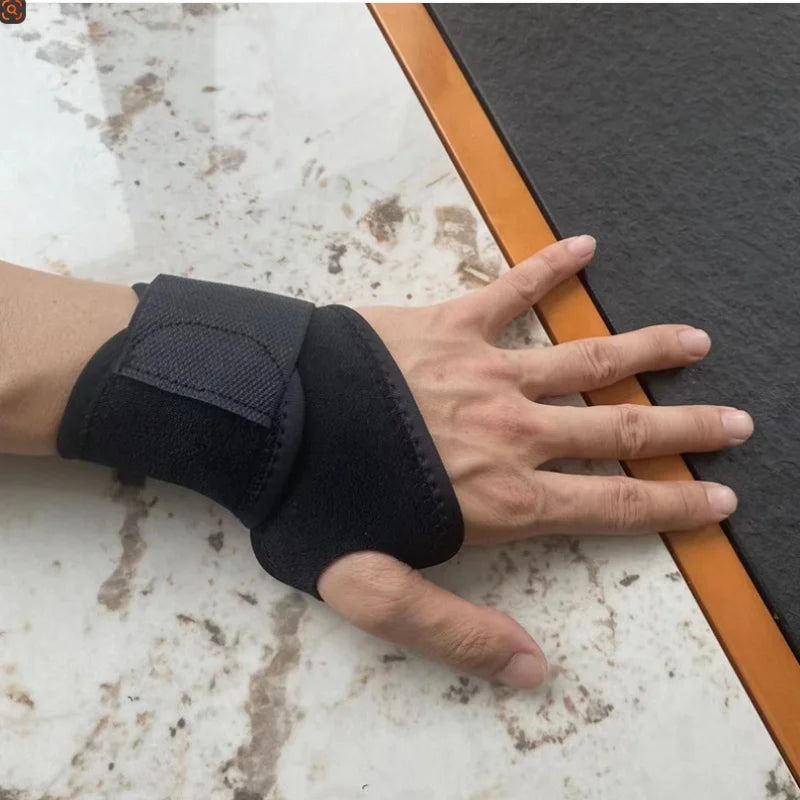 Sports Protection Wrist Breathable Compression Sleeve, Thumb Wrapped Wrist Guard, Tendon Sheath Thumb Adjustable Protective Gear