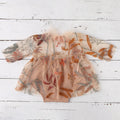 Newborn Girl Photography Dress Embroidered Floral Tulle Outfit Newborn Photo Shoot Dress Boho Newborn Photoshoot Outfits