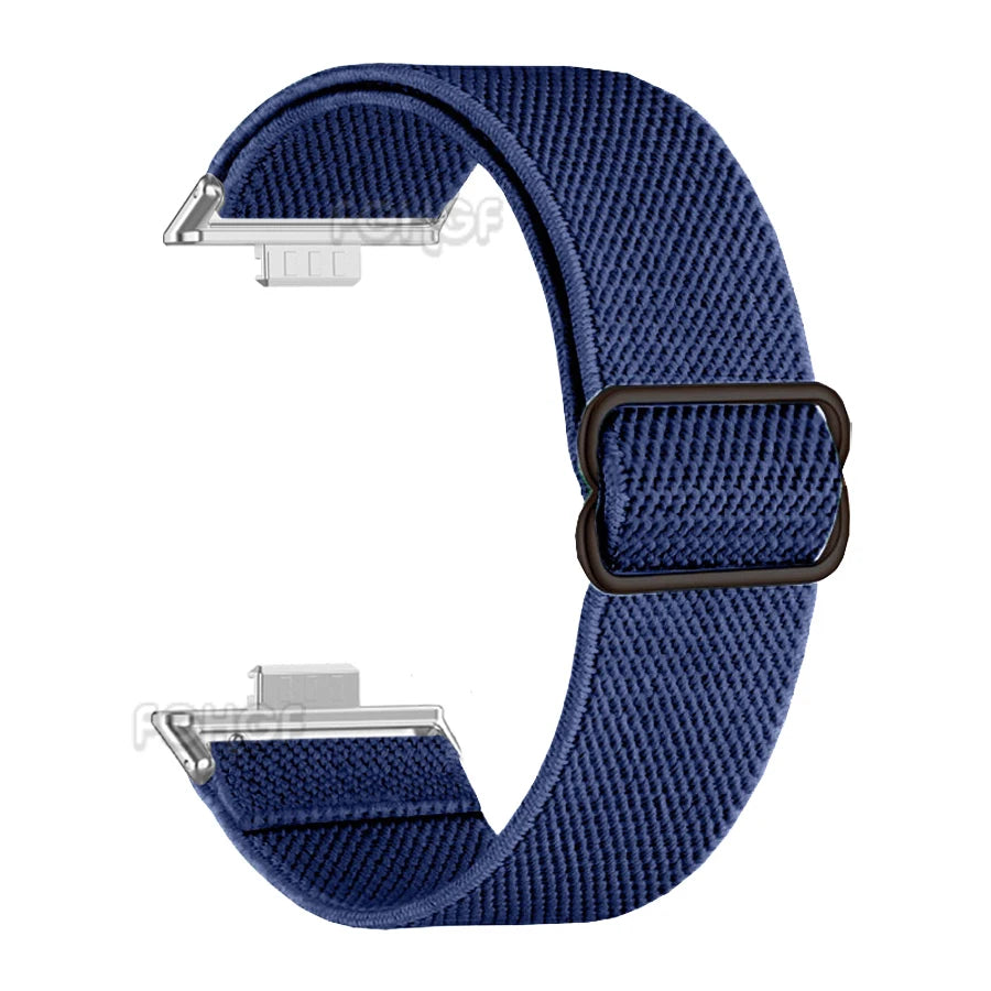 Elastic Nylon Loop Watch Band For Huawei Watch Fit 4 Pro Strap Replacement Wristband For Huawei Fit 3 Bracelet Correa Accessorie