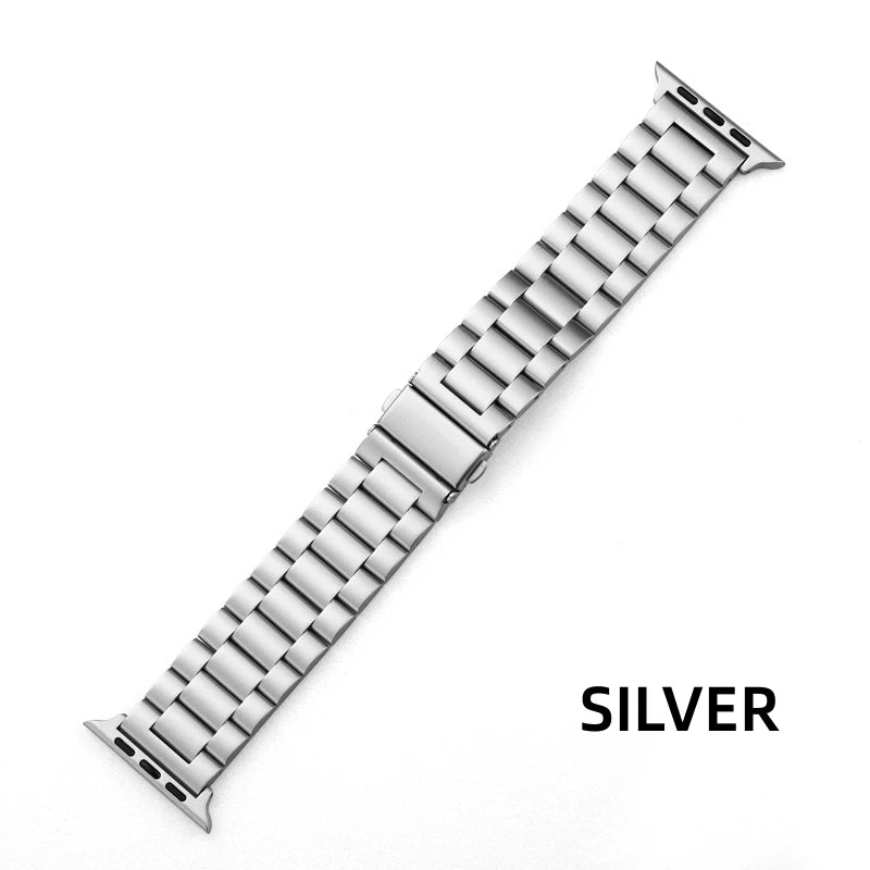 Stainless steel Strap For Apple Watch band UItra 49mm 9 8 7 45mm 41mm metal belt on Iwatch series 6 5 4 SE 3 44mm 42mm 40mm 38mm