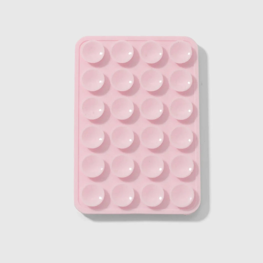 Silicone Suction Phone Holder Mat Multifunctional Suction Cup Wall Stand Square Anti-Slip Single-Sided Case Mount Back Sticker