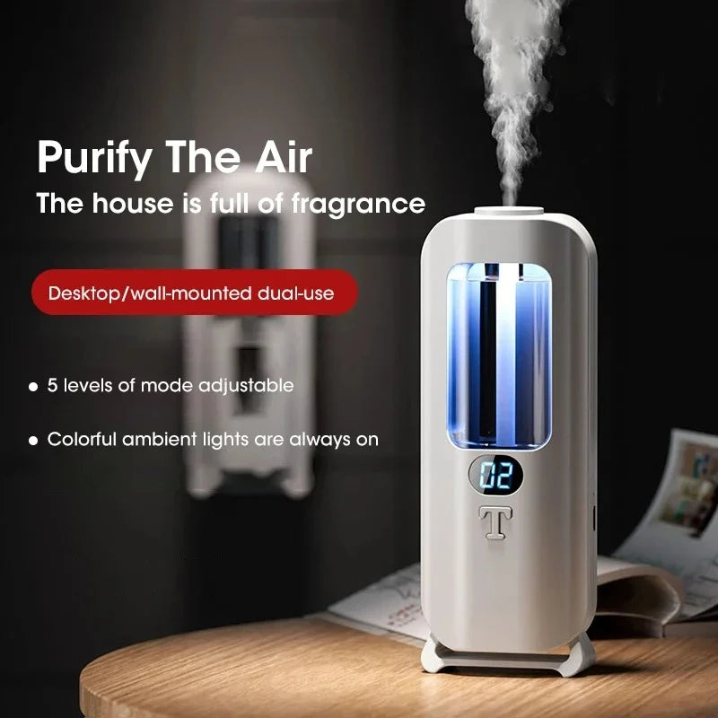 Fully Automatic Aroma Diffuser Essential Oil Aromatherapy Machine Deodorization Nebulizer for Home Car Toilet