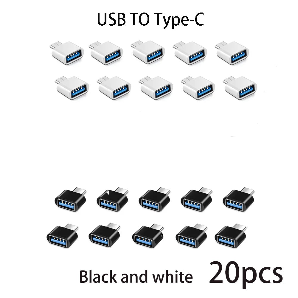 USB3.0 Mobile Phone Adapter Type C to USB Adapter USB-C Male To USB Female High Speed Data Connector For Xiaomi PC MacBook Phone