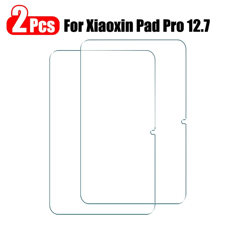 2Pcs Screen Protector Tempered Glass For Lenovo Xiaoxin Pad Pro 12.7 inch 2023 Lenovo Tab P12 12.7 Pro 12.6 Tablet Film