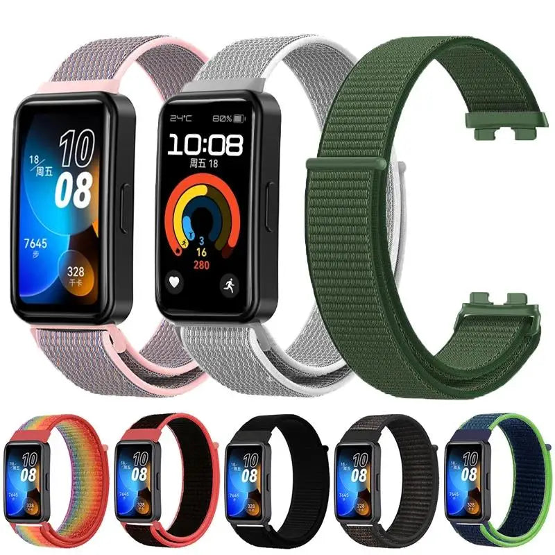 Strap For Huawei band 9/8/7 correa smart watch accessories replacement belt Nylon sport wrist watchband bracelet Huawei band 9
