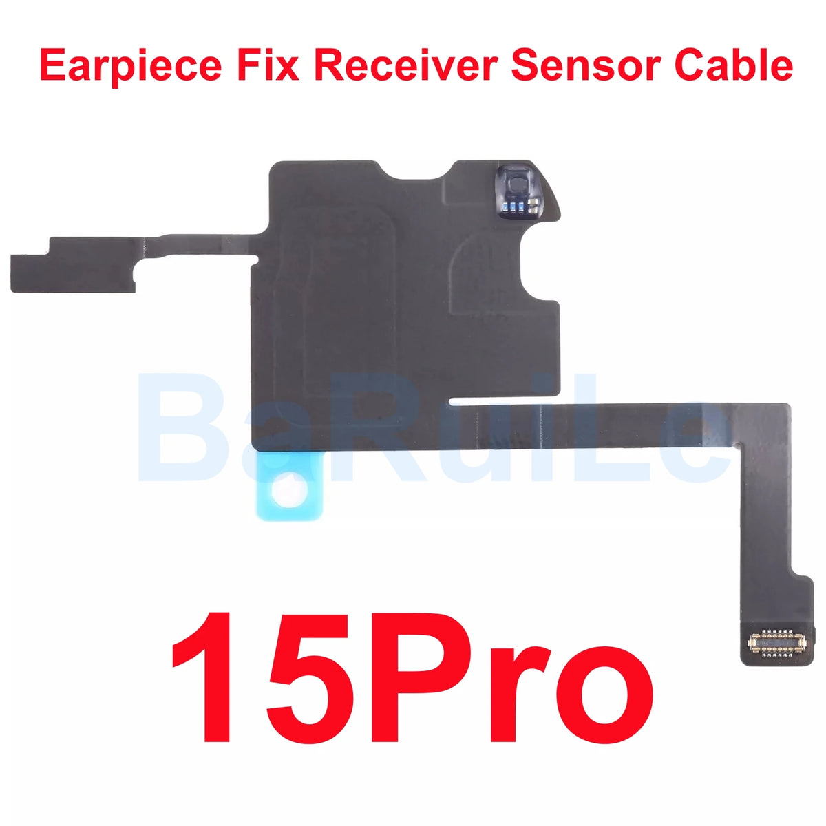 1pcs Earpiece Sensor For iphone 13 14 Pro Max 15 16 Plus Mini Proximity Mic No Ear Speaker Microphone Replacement Part