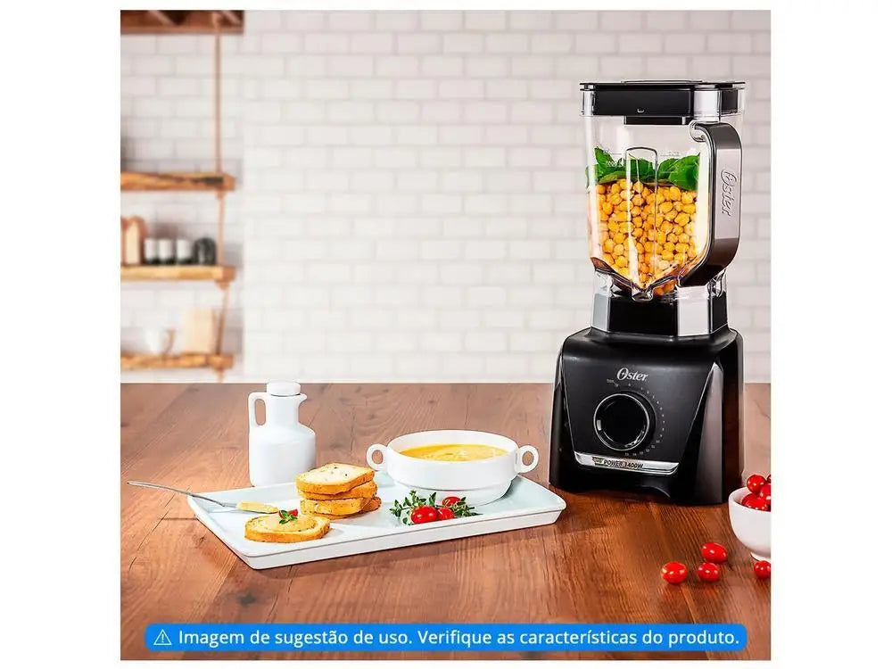 Oster 1400 Full Oliq610 Black Blender - 110V