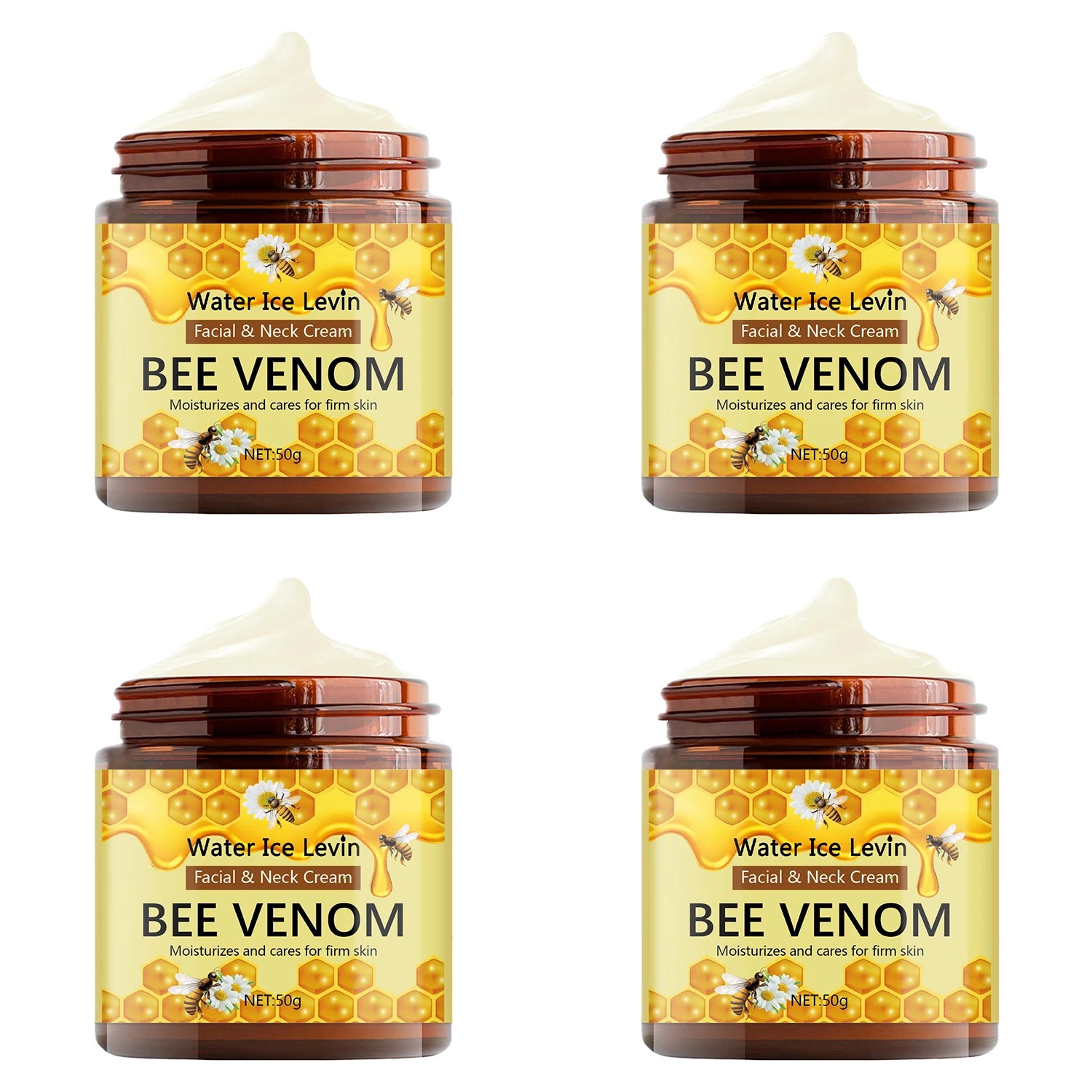 Bee Venom Cream Face Whitening Cream Remove Dark Spots Fade Freckle Melanin Anti Wrinkle Aging Moisturizing Brighten Skin