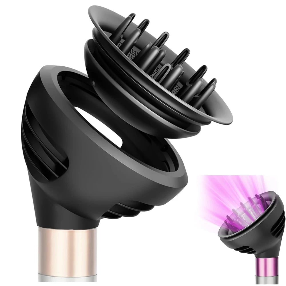 Hair Styler Nozzle For Dyson Airwrap HS01 HS05 Sencicimen X9 Hair Dryer Accessories Multi Hair Curler Hard Soft Smoothing Brush