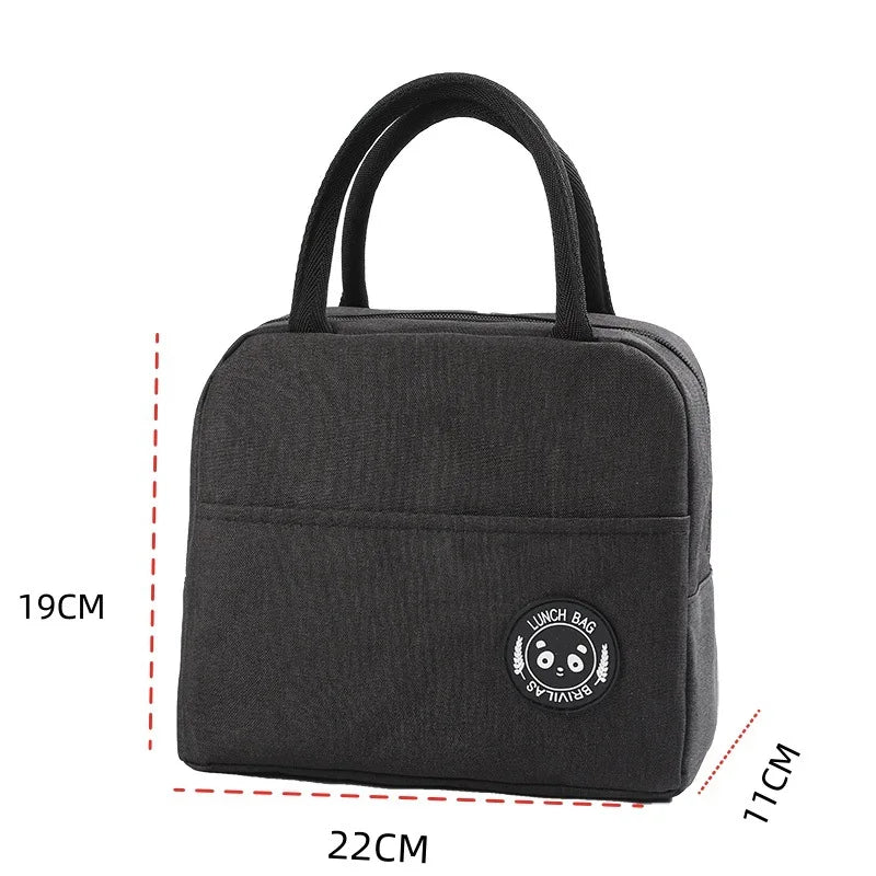 Insulated Lunch Bag Insulation Bento Pack for Men Women BPA Free Leakproof Food Container Carrier with Handle