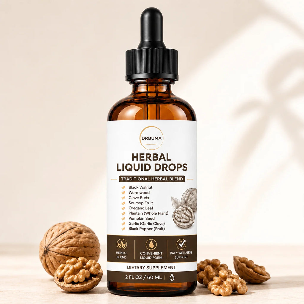 Natural Herbal Liquid Drops 60ml 2 oz, easily integrated into daily health regimens, daily health support for adults, traditional herbal formula, daily plant-based energy boost
