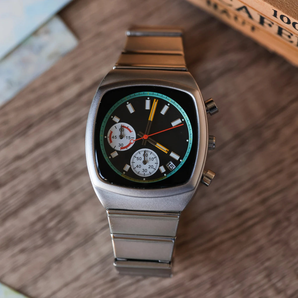 CILOA 2025 New Men's Premium Stainless Steel Quartz Watch - Business & Casual Style, Waterproof