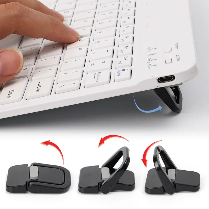 2pcs Keyboard Stands, Mini Laptop Stand for Desk, Portable Laptop Stand Compatible with MacBook Air Pro, Dell XPS, HP More.