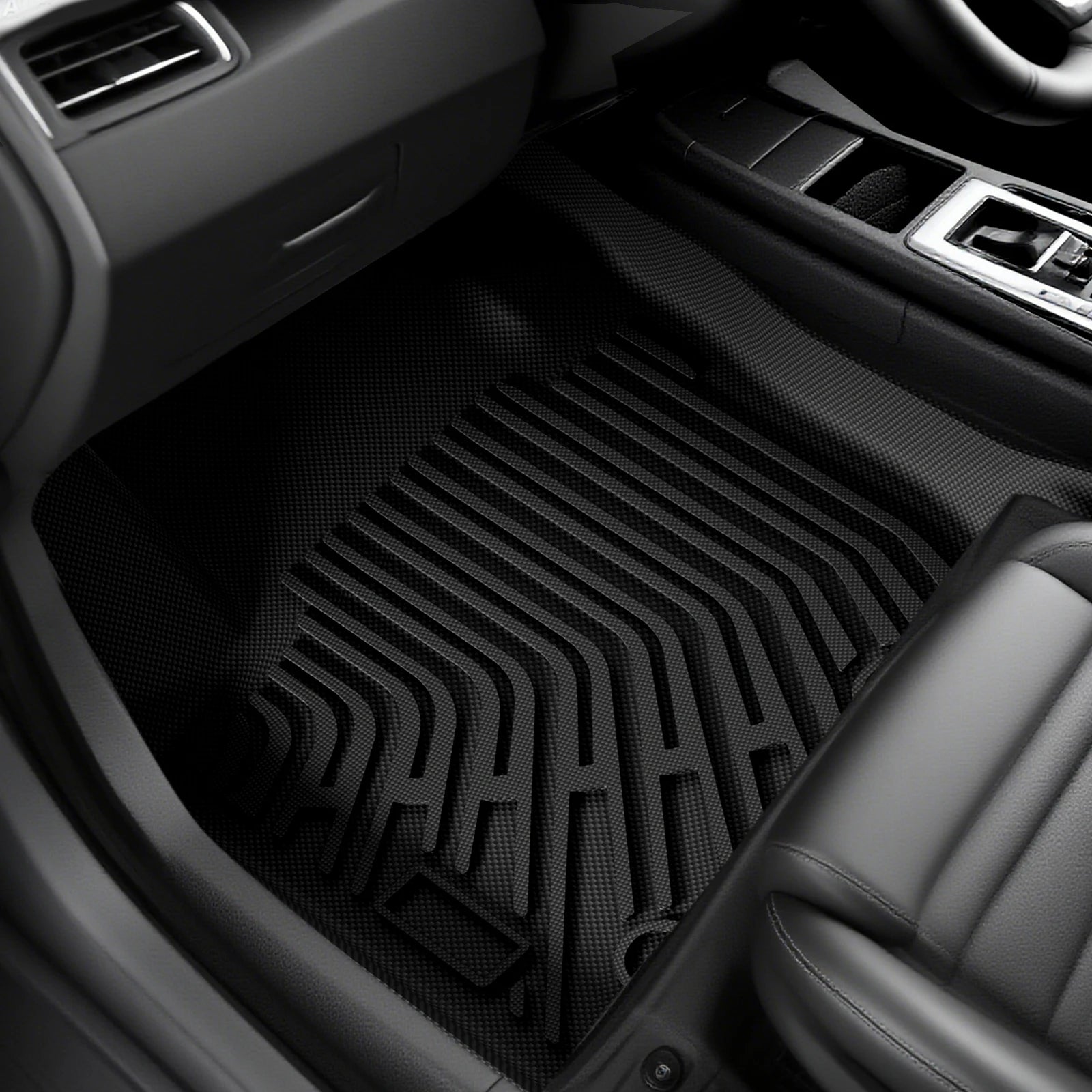3PCS High Quality Car Floor Mat Front Rear Automotive Carpet Floor Mats For Toyota RAV4 2007-2012 All-Weather Waterproof  Dirt Heavy Duty Car Mats Flexible Floor Liners