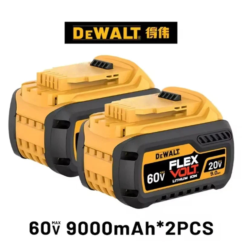 DeWALT Original Battery 20V/60V 6Ah 9Ah MAX FlexVolt for DCB606 DCB205 DCB206 DCB209 DCB182 Power Tool