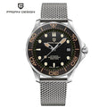 PAGANI DESIGN Men's Watches Mechanical Automatic Watch Sport Ceramic Bezel Luminous Stainless Steel Waterproof Top Watch for Men